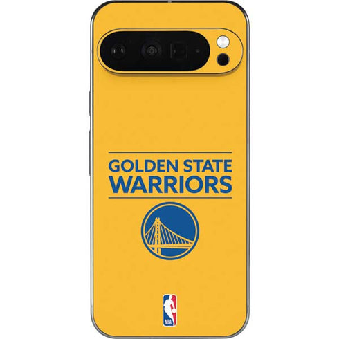 NBA Golden State Warriors Standard - Yellow Pixel 9 Pro XL Skin